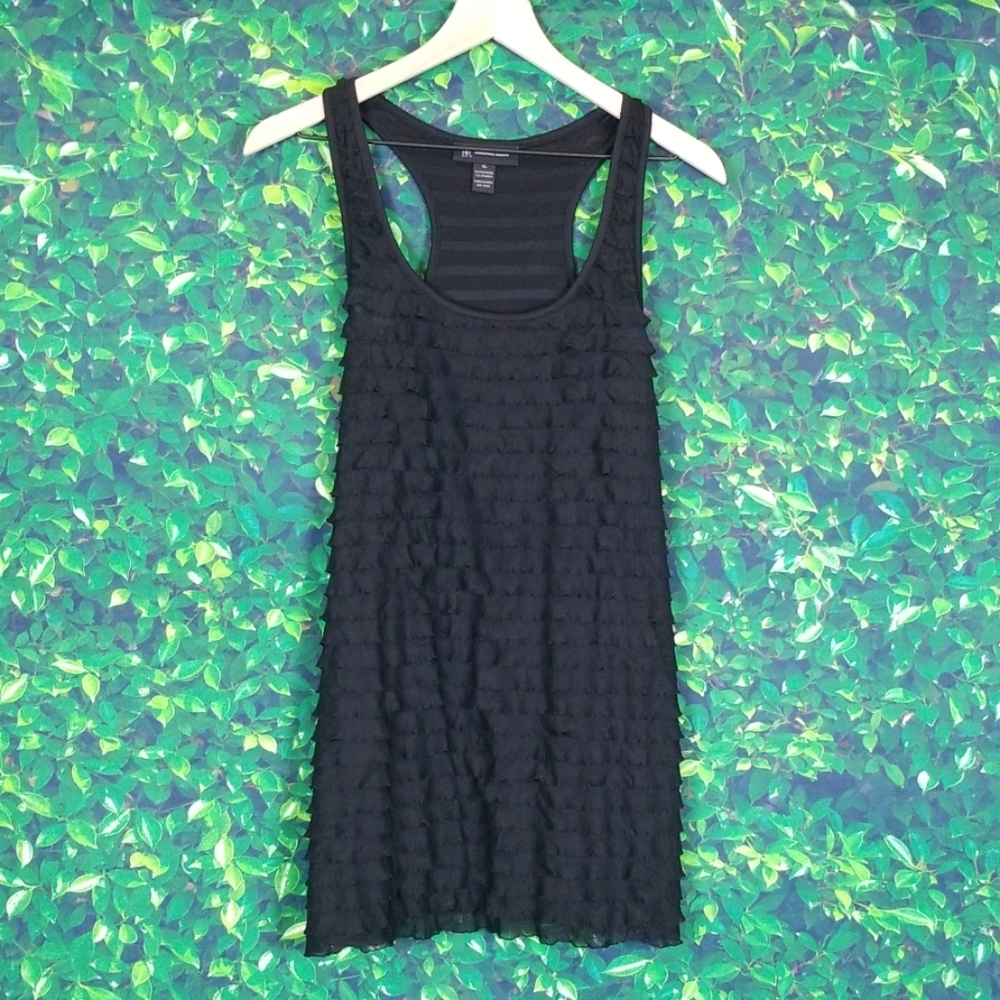 I.N.C. Frilly long tank/mini dress